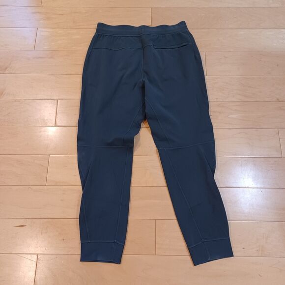 Lululemon Sojourn Jogger Pants Mens L Teal Tapered Athletic Zip Pockets M5423S - Picture 6 of 10